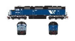 Athearn Genesis ATHG18383 HO EMD F45, Tsunami2 DCC Sound, Montana Rail Link #392