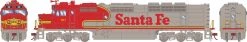 Athearn 19180 N EMD FP45 Diesel Locomotive Santa Fe - Superfleet #90 With Sound