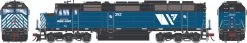 Athearn 19188 N EMD F45 Diesel Locomotive Montana Rail Link #392 With DCC & Sound