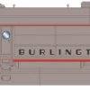 Athearn 19192 N EMD FP45 Diesel Locomotive Chicago, Burlington And Quincy #9997 With Sound