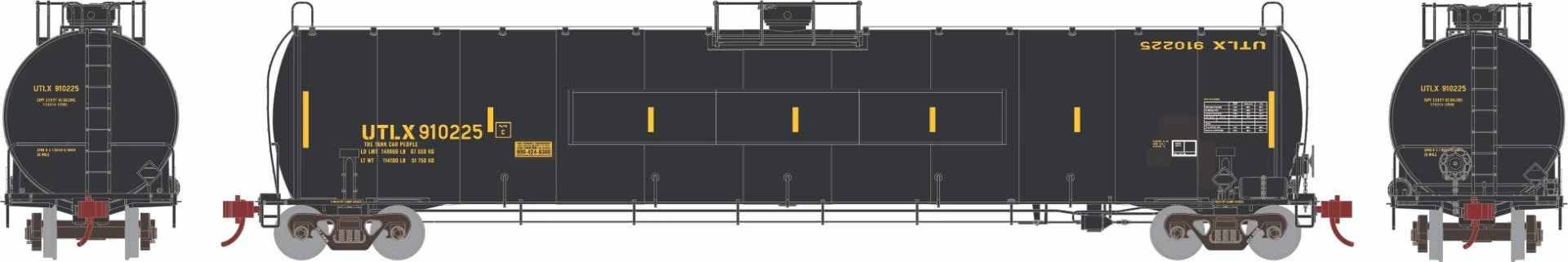 Athearn GN16903 N 33k Gallon LPG Tank Car Union Tank Car #910225