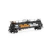 Athearn #G67914 TankTrain Intermediate GATX/Orange Letters #48666