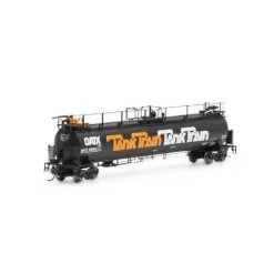 Athearn #G67914 TankTrain Intermediate GATX/Orange Letters #48666