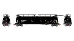 Athearn Genesis ATHG67929 HO TankTrain, Intermediate Single Car, GATX Yellow Stripe #48622