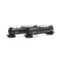 Athearn #G67933 AnkTrain A/B Set GATX/YellowStripe #48615/48626