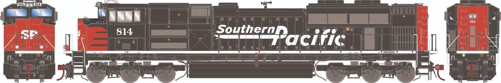 Athearn Genesis ATHG75558, HO Scale SD70ACe, Std. DC, SP #814 1 Athearn Genesis ATHG75558, HO Scale SD70ACe, Std. DC, SP #814