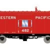 Athearn Genesis ATHG78399 HO ICC BW Caboose, DCC Sound & Lights, Western Pacific #482