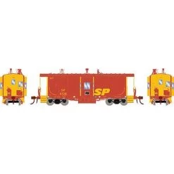 Athearn #G78396 HO Bay Window Caboose/Lights/Sound,SP/Kodachrome #4726