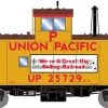 Athearn G79038 HO ICC Caboose Union Pacific* - CA-10 #25729 Equipped With DCC, Sound & Lights