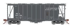 Athearn Genesis ATHG87473 HO GATC 2600 Airslide Hopper, Seaboard Coast Line #747104