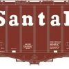 Athearn GN23386 N GATC 2600 Airslide Hopper Santa Fe #310124