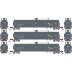 Athearn GN16895 N 33,900-Gallon LPG Tank, GATX #1 (3)