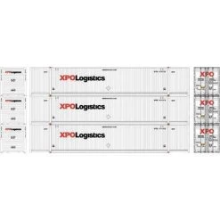 Athearn #28497 53' CIMC Container XPO #2 (3)