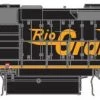 Athearn G13347 HO EMD GP15T Diesel Locomotive Rio Grande #5977 With Sound