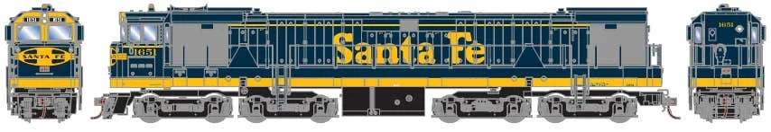 Athearn G41183 HO GE U50 Diesel Locomotive Santa Fe #1657 With Sound 1 Athearn G41183 HO GE U50 Diesel Locomotive Santa Fe #1657 With Sound